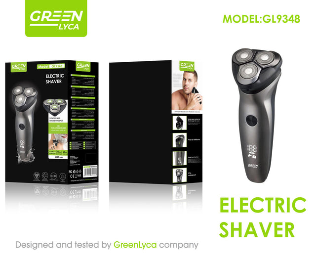 Afeitadora eléctrica 4D para hombre