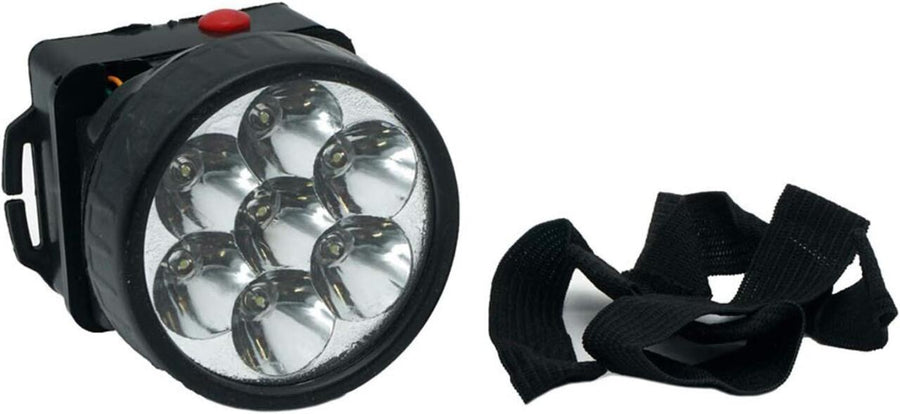 Linterna frontal LED para cabeza ajustable