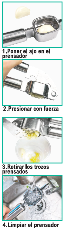 Ajo fresco en segundos