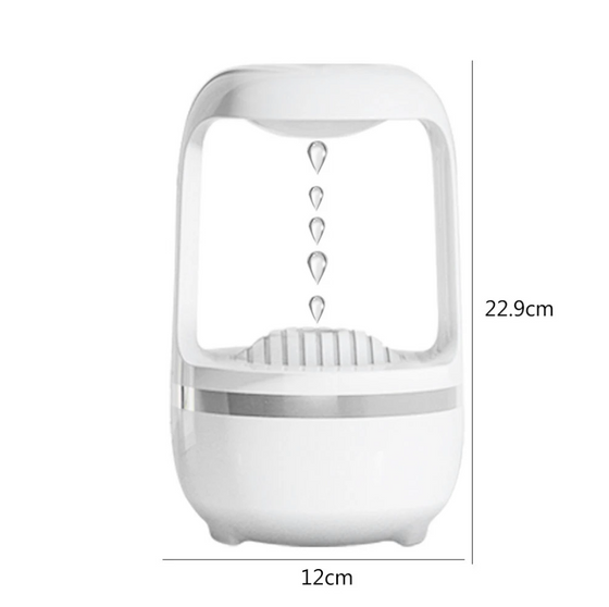 Humidificador gotas antigravedad LED