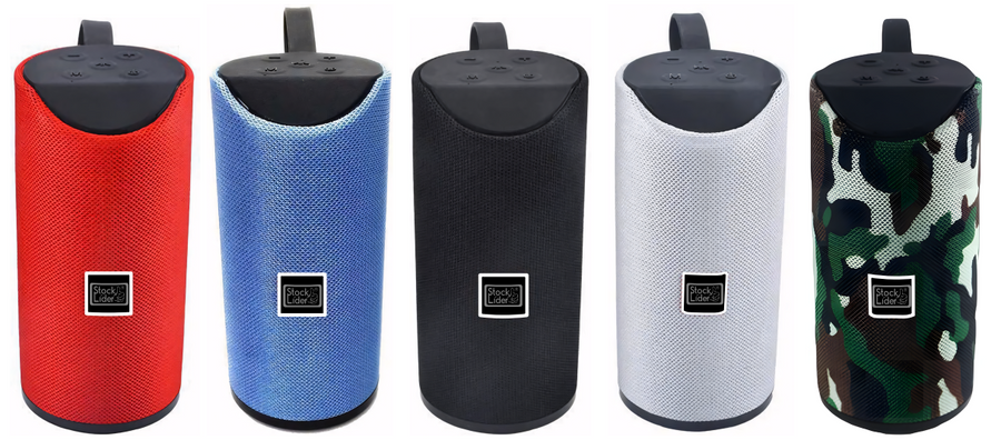 Altavoz bluetooth portátil con soporte