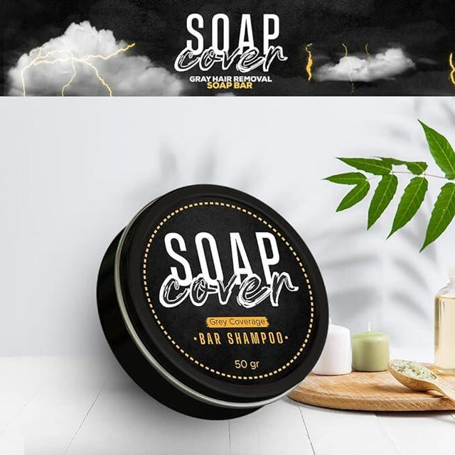 Jabón para canas cabello, barba y cejas