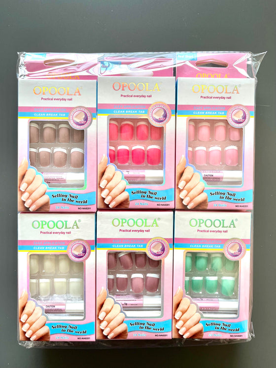 Uñas postizas fáciles de poner
