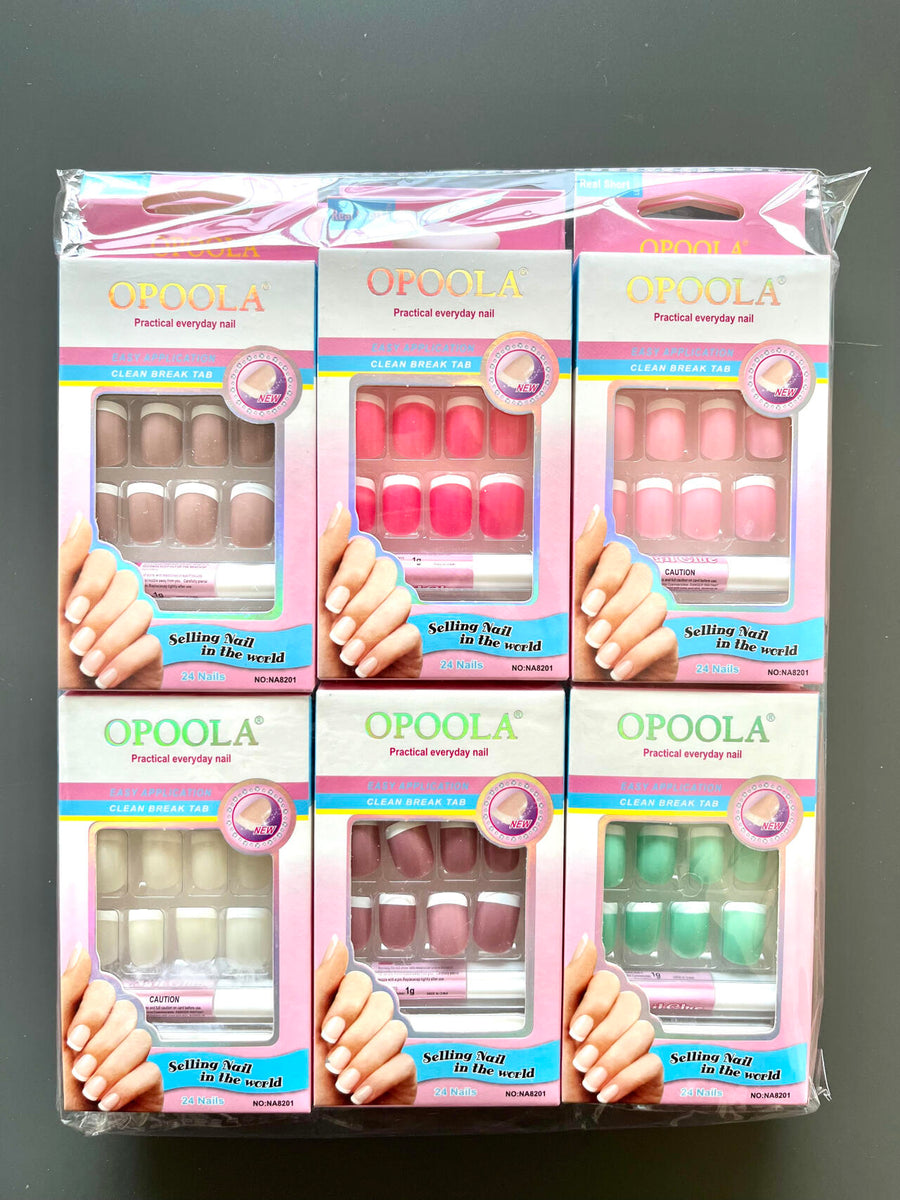 Uñas postizas fáciles de poner