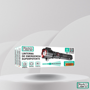 Linterna de emergencia superpotente LED