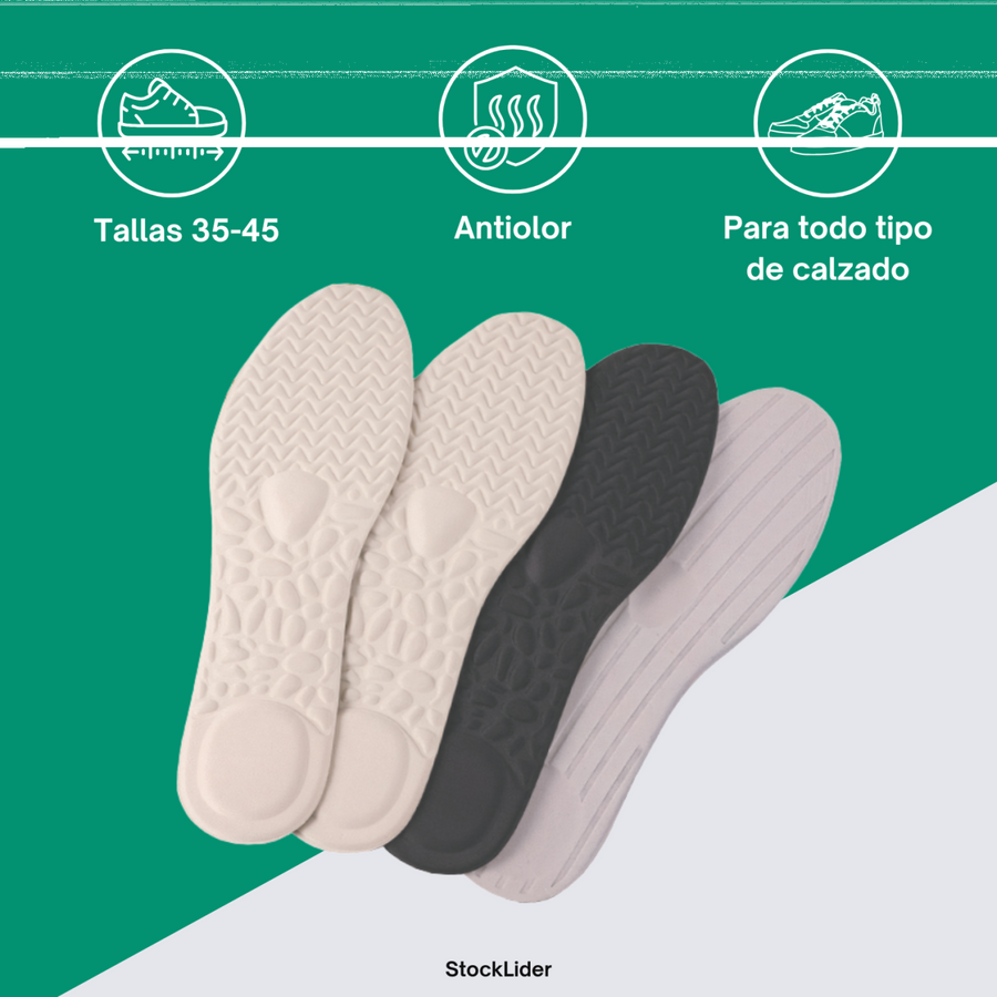 Plantillas recortables para mayor comodidad