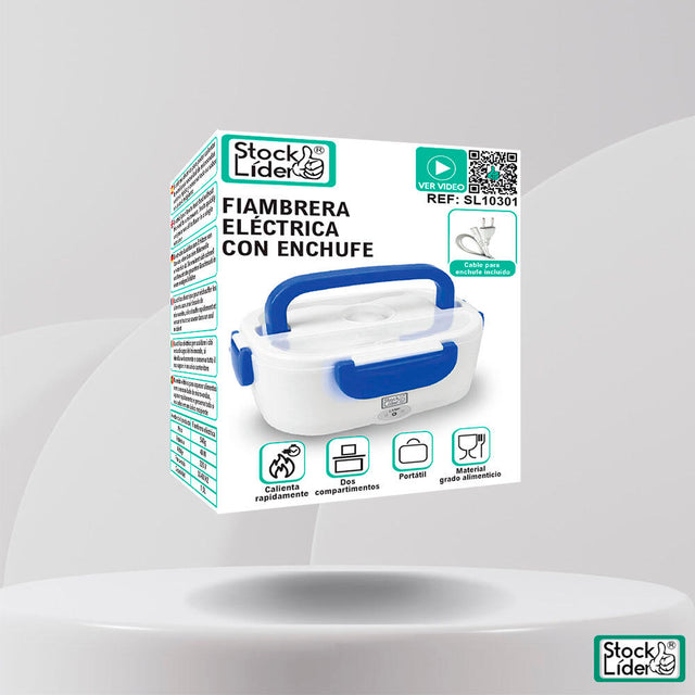 Fiambrera eléctrica con enchufe 1,5L