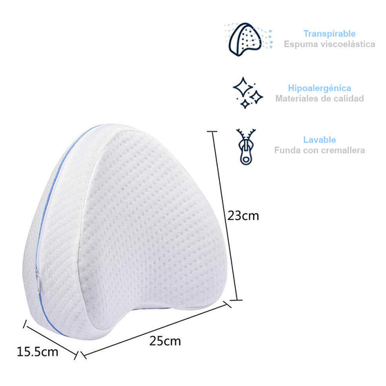 Almohada para piernas y cadera