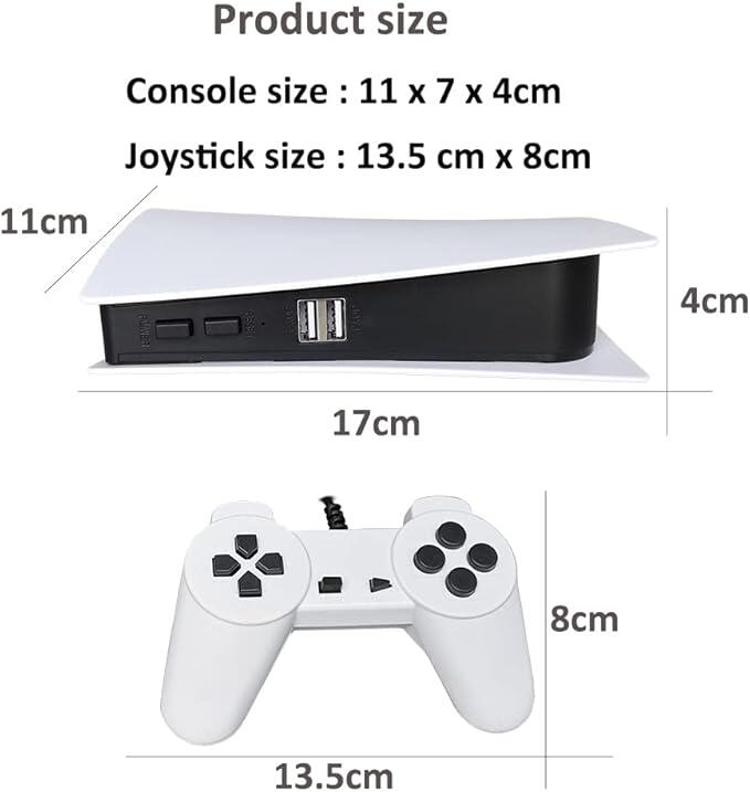 Consola retro GS5 con 200 juegos