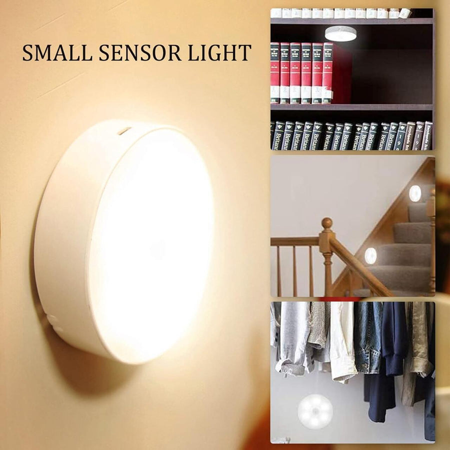 Luz LED con sensor para armarios y pasillos