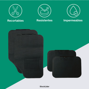 Alfombrillas de goma para coche recortables