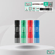 Linterna LED compacta de aluminio