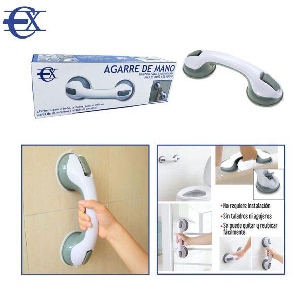 Agarradera baño con ventosa antideslizante
