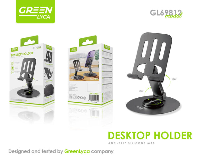 Soporte móvil mesa 360º plegable