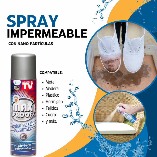 Spray impermeabilizante invisible
