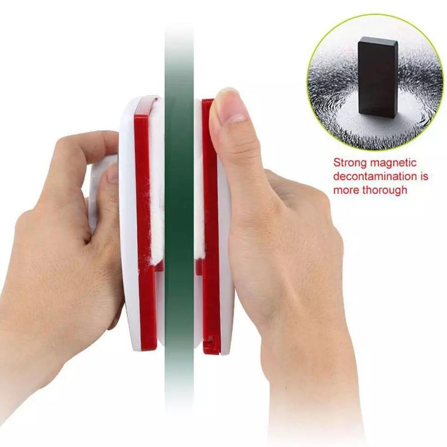 Limpiacristales magnético doble cara