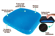 Cojín de gel para asiento cómodo