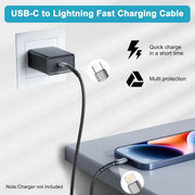 Cable USB-C a Lightning MFi 1,2m
