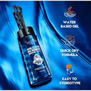 Gel efecto cera fuerte para peinar