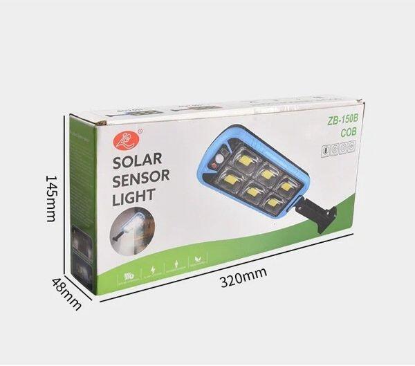 Farola solar exterior con mando