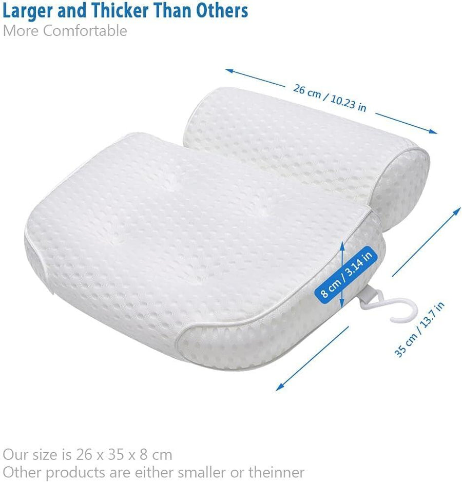 Almohada de baño cómoda y transpirable