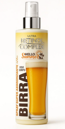 Spray bronceador de cerveza 200ml