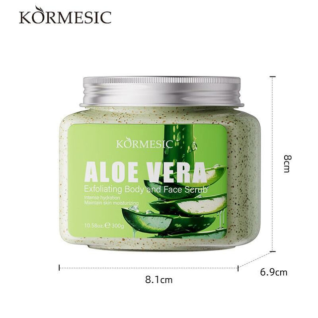 Exfoliante corporal aloe vera 300g