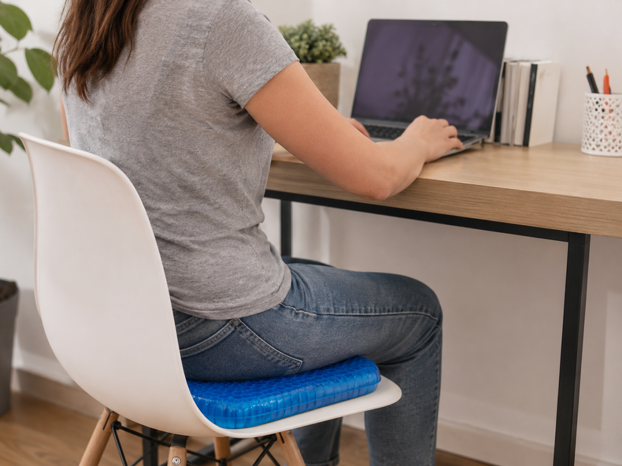 Cojín de gel para asiento cómodo