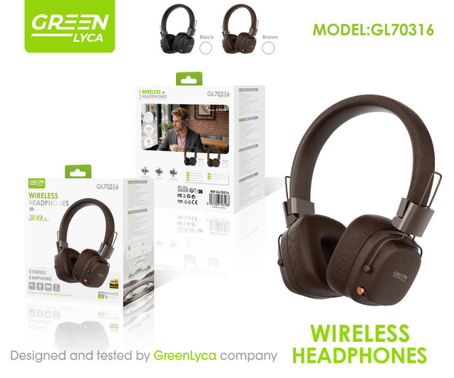 Cascos Bluetooth 5.4 HI-FI con micrófono