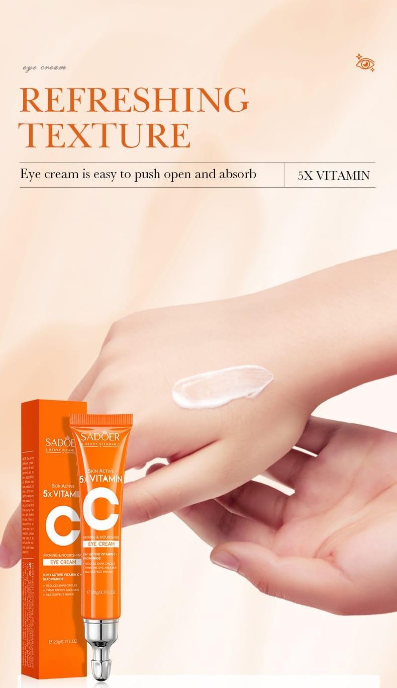 Contorno de Ojos Vitamina C + Niacinamida