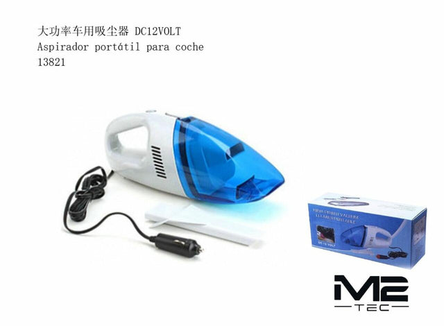 Aspirador portátil para coche compacto