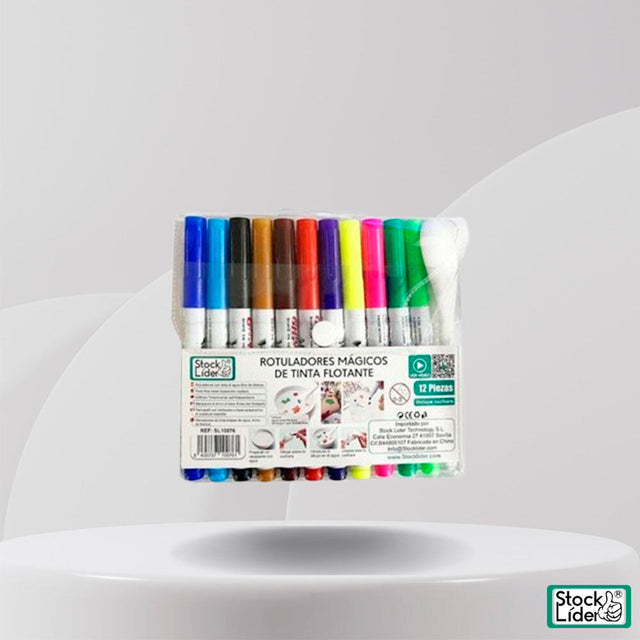 Rotuladores de agua 12 pcs para dibujo flotante