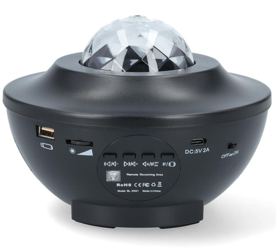 Proyector de galaxia LED con Bluetooth