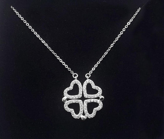 Collar Trébol Love con Cajita Regalo