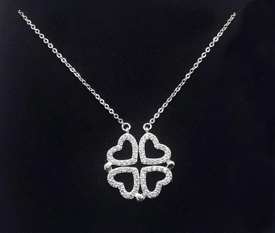 Collar Trébol Love con Cajita Regalo