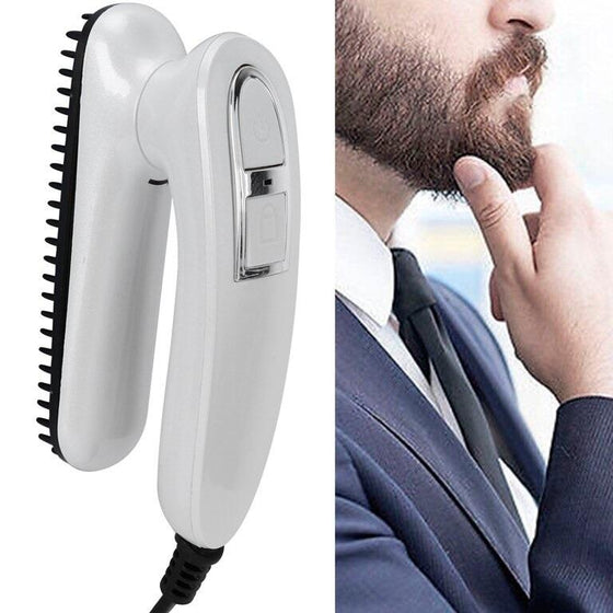 Alisador de barba térmico plegable