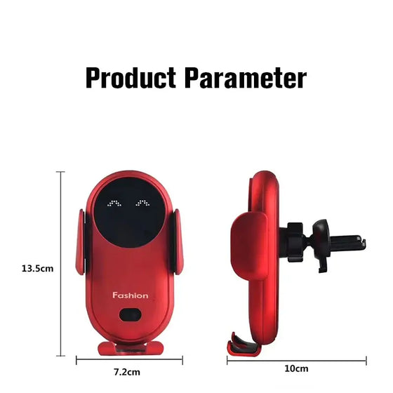 Adaptador soporte móvil coche Qi
