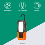 Lámpara de trabajo COB LED compacta