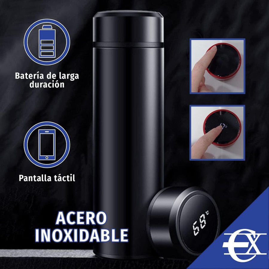 Termo con lector de temperatura