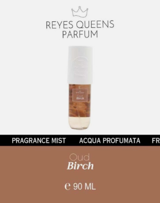 Fragancia Oud Brich 90 ml para cuerpo