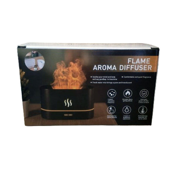 Difusor de aroma efecto llama LED