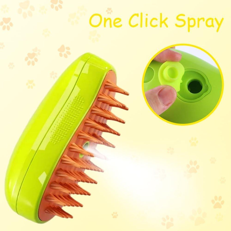 Cepillo de Vapor para Mascotas 4 en 1