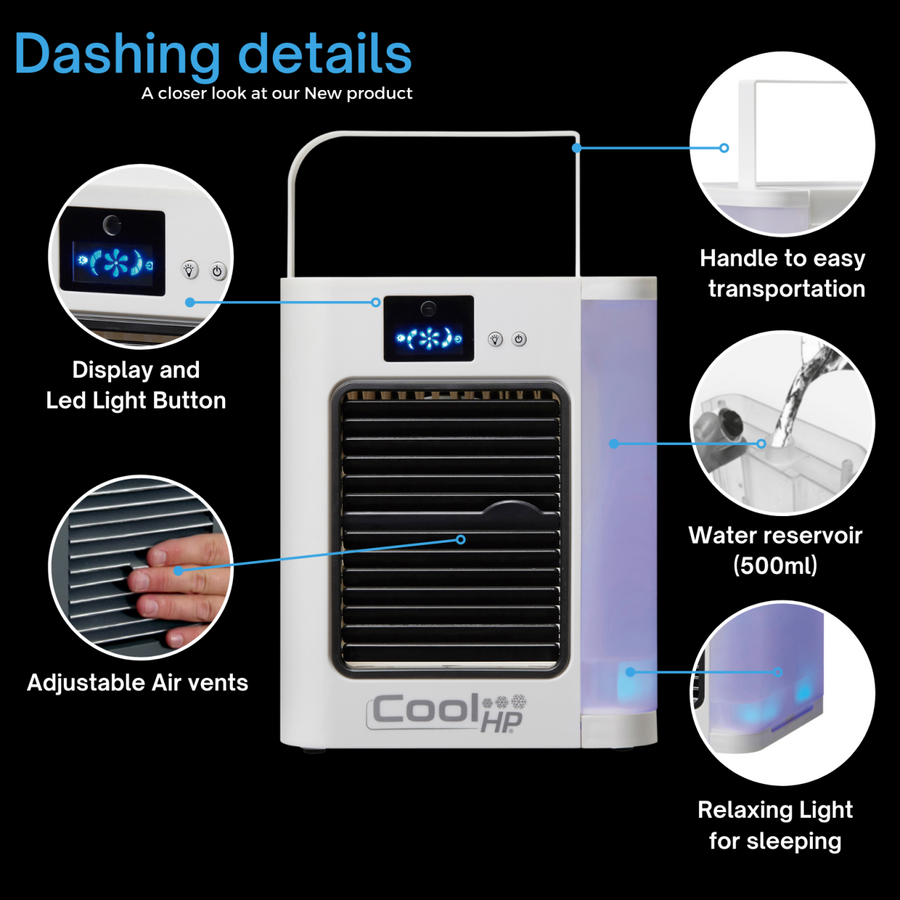 Cooler HP con mando a distancia portátil