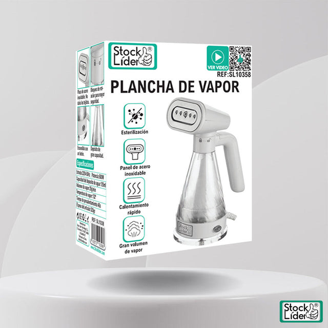 Plancha de vapor portátil para ropa