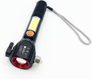 Linterna táctica LED recargable multifunción
