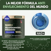 NAD+ Complex liposomal con NR y Resveratrol