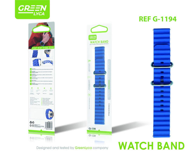Banda para Smartwatch Azul Ajustable