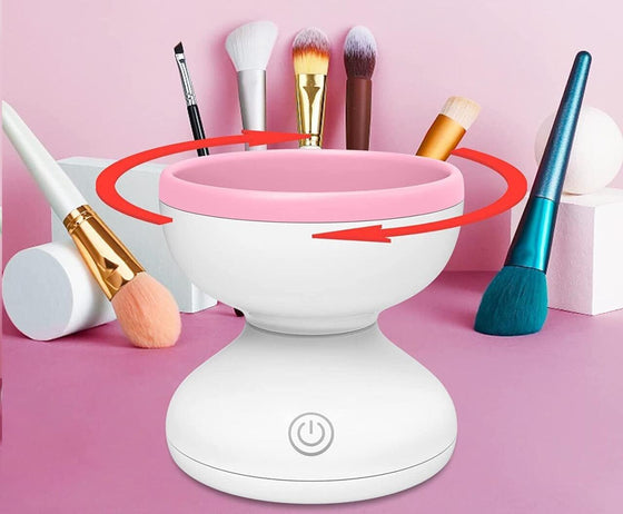 Limpiador de brochas de maquillaje USB