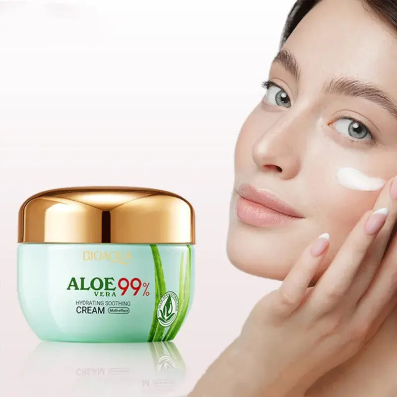 Crema Aloe Vera 99% hidratante y reafirmante