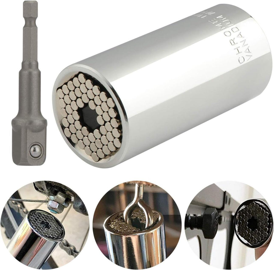 Llave de vaso universal con accesorios